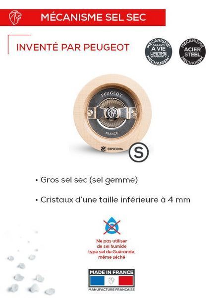 Млин для солі Peugeot Paris 18 см (870418/SME/1) фото
