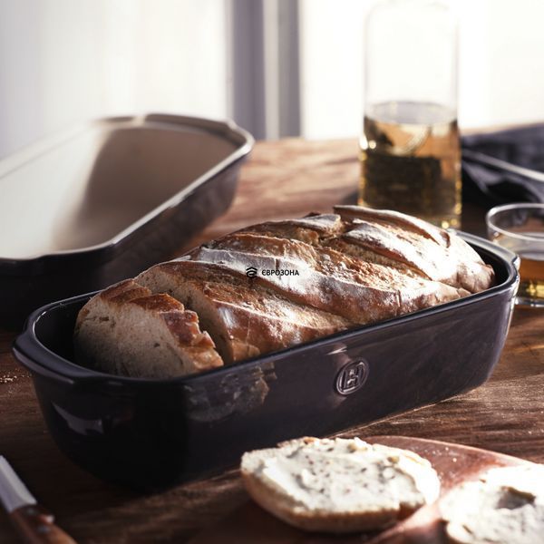 Форма для выпечки хлеба Emile Henry Specialized Cooking 39,5х16х15 см черная (795503) фото