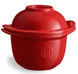 Форма для приготовления с крышкой-подставкой под яйцо Emile Henry La Cuisson 0,3 л красная (348409)  фото 1