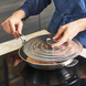 Універсальна кришка de Buyer Utensils 26-28 см сталева (3460.03) фото 3
