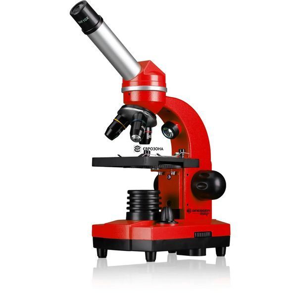 Мікроскоп Bresser Junior Biolux SEL 40x-1600x Red з адаптером для смартфона (8855600E8G000) фото