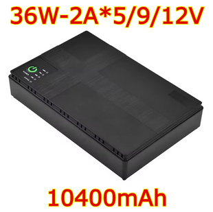 UPS (ДБЖ) DC1036 для роутерів 10400mAh USB-DC 36W-2A-5V/9V/12V (UPS-1036P) фото