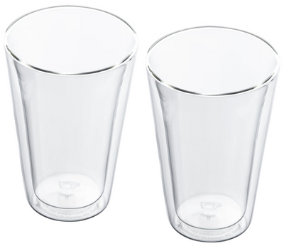 Набір чашок з подвійними стінками Bodum Canteen 0,4 л, 2 шт прозорий (10110-10) фото
