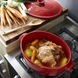 Кастрюля с крышкой овальная Emile Henry Cookware 6 л красная (344560)  фото 4