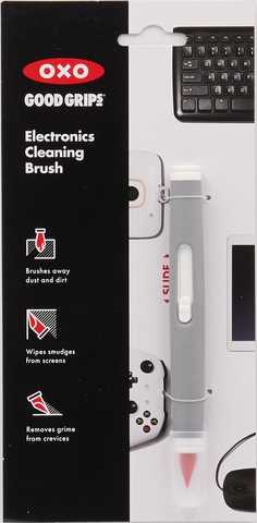 OXO 12274200 Good Grips Electronics Cleaning Brush - Grey