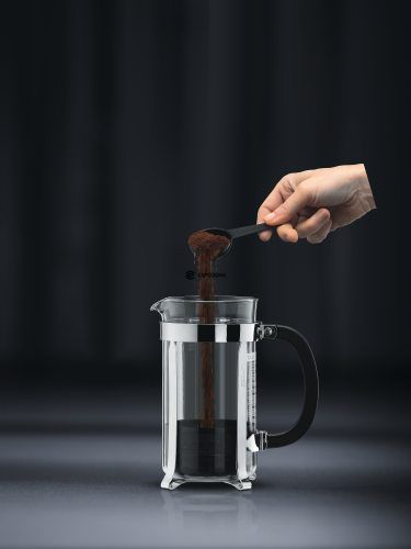 Кофейник френч-пресс Bodum Caffettiera, 1 л, черный (1918-01) фото