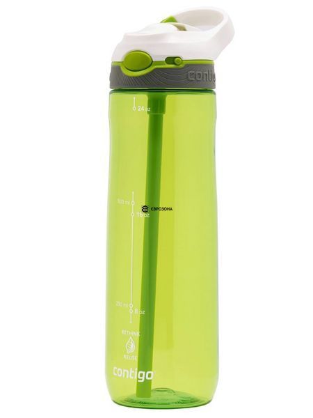 Спортивна пляшка Contigo Ashland 0.72 л, Citron (2191380) фото