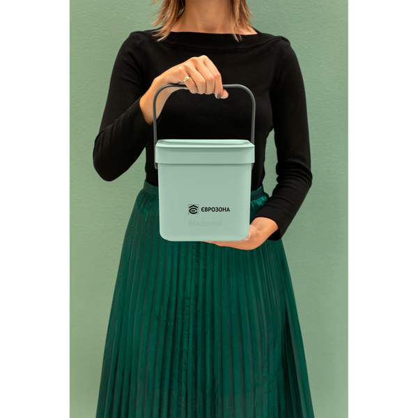 Ведро для мусора Brabantia Sort&Go 3 л (211683) фото