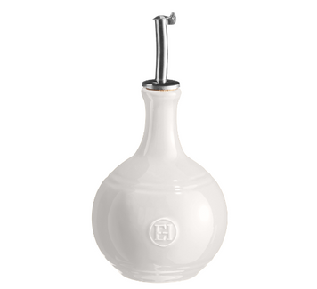 Пляшка для оцту Emile Henry Kitchen Tools 0,4 л, 10,4 см біла (110216) фото
