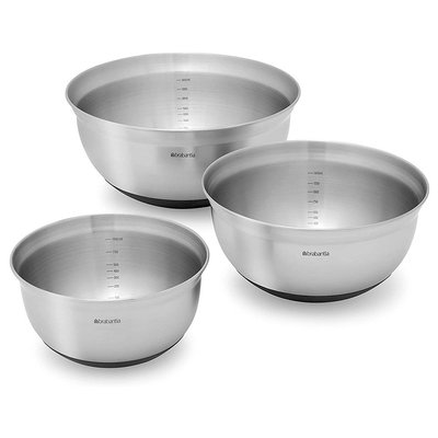 Набір мисок Brabantia Mixing Bowls 3 шт сталевий (363900) фото