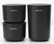 Набор емкостей для хранения косметики Brabantia ReNew 3 шт (281303)  фото 1