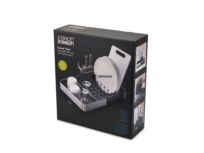 Сушарка для посуду Joseph Joseph Extend розсувна 16.7x35.3x31 (85153) фото