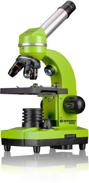 Мікроскоп Bresser Junior Biolux SEL 40x-1600x Green з адаптером для смартфона (8855600B4K000) фото