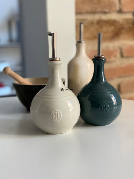 Бутылка для уксуса Emile Henry Kitchen Tools 0,4 л, 10,4 см голубая (970216) фото