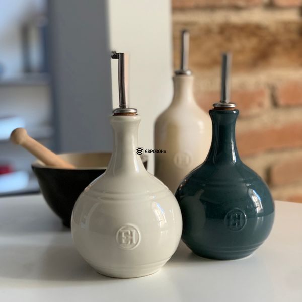 Бутылка для уксуса Emile Henry Kitchen Tools 0,4 л, 10,4 см голубая (970216) фото