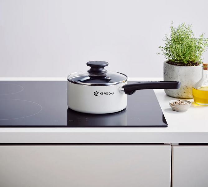 Сотейник з кришкою Brabantia 16 см INDU+ RECYCLED (101729) фото