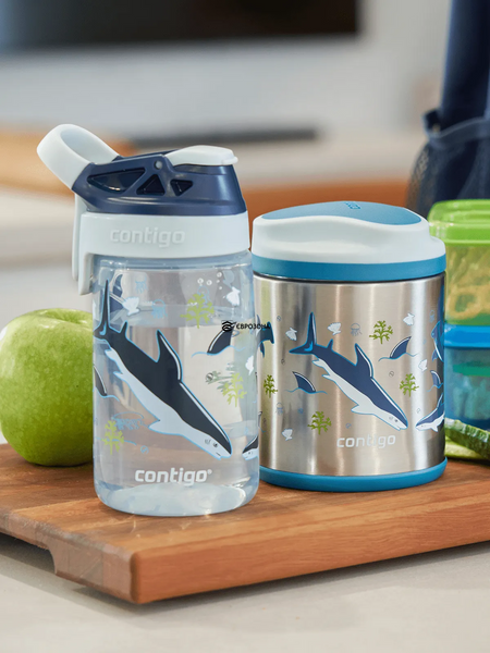 Термос детский для еды Contigo Food Jar 0,3 л стальной (2136765) фото