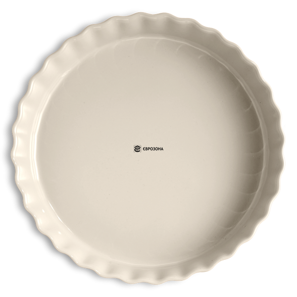 Форма для выпечки глубокая Emile Henry Ovenware 32 см бежевая (026032) фото