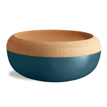 Ємність для зберігання овочів та фруктів з кришкою Emile Henry Storage 35,8 см блакитна (978765) фото
