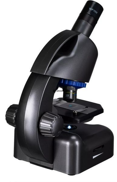 Микроскоп Bresser Junior CM-04 100x-900x Black с набором для опытов и адаптером для смартфона (14951) фото