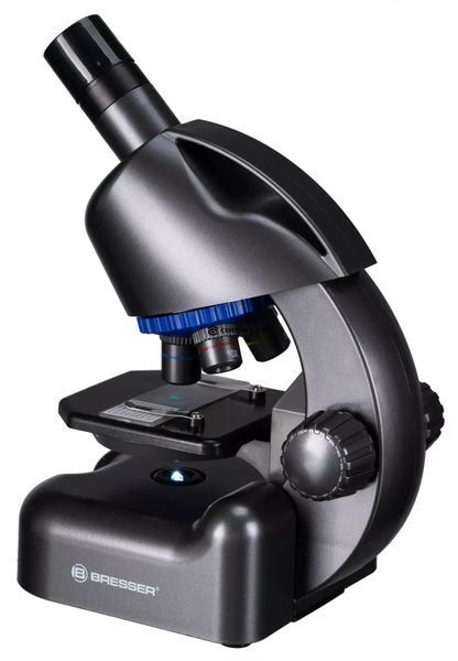 Микроскоп Bresser Junior CM-04 100x-900x Black с набором для опытов и адаптером для смартфона (14951) фото