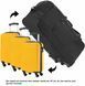 Сумка дорожная на колесах TravelZ Wheelbag 100 Liter Black (603091)  фото 7