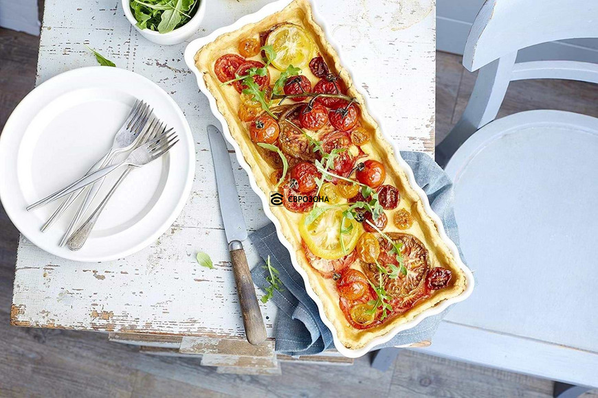 Форма для выпечки прямоугольная Emile Henry Ovenware 36х15 см бежевая (026034) фото
