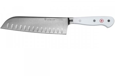 Нож-сантоку Wuesthof Classic White 17 см (1040231317) фото