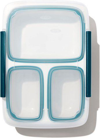 Контейнер для ланчу з 3-ма відділеннями OXO Food Storage 5.5x26.5x19.5 см (11301800) фото