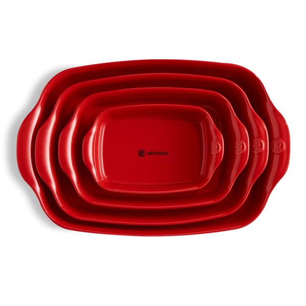 Форма для запекания Emile Henry Ovenware 22х14,5 см красная (349649) фото
