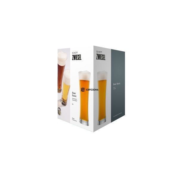 Набор бокалов для пива Schott Zwiesel BEER BASIC 4 шт х 0.5 л (130007) фото