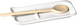 Підставка для ложки Emile Henry Kitchen Tools 22,5х10 см біла (110262) фото 1