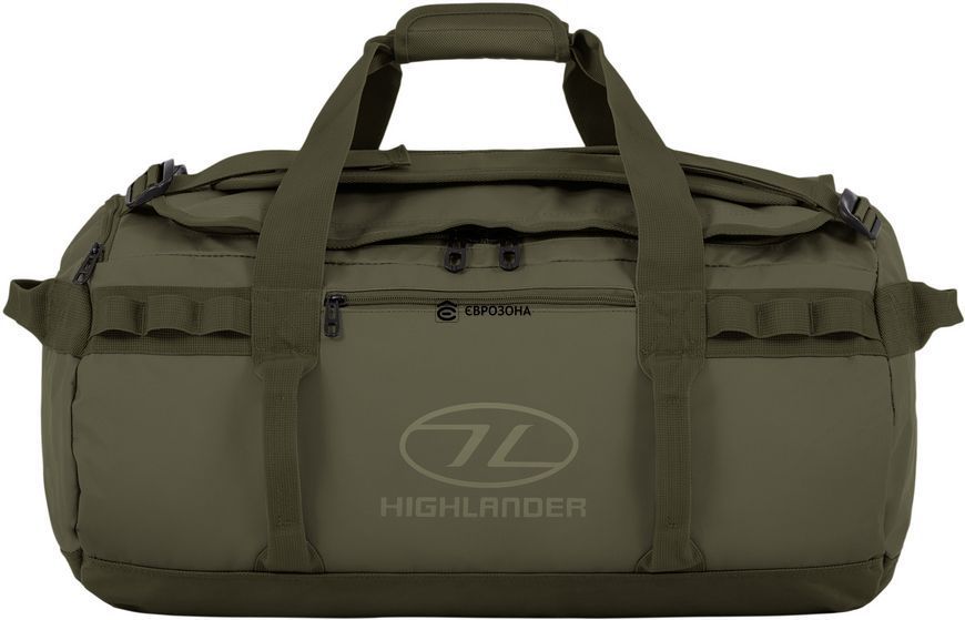 Сумка дорожная водозащитная Highlander Storm Kitbag 45L Olive (DB122-OG) фото