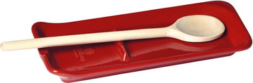 Підставка для ложки Emile Henry Kitchen Tools 22,5х10 см червона (340262) фото