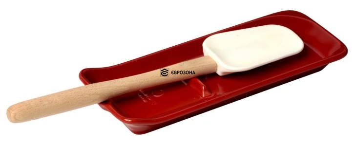 Підставка для ложки Emile Henry Kitchen Tools 22,5х10 см червона (340262) фото