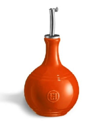 Бутылка для уксуса Emile Henry Kitchen Tools 0,4 л, 10,4 см оранжевая (760216) фото