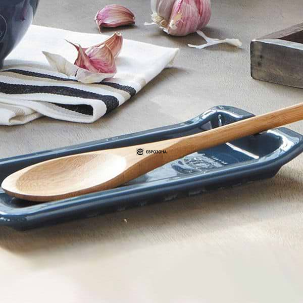 Підставка для ложки Emile Henry Kitchen Tools 22,5х10 см блакитна (970262) фото