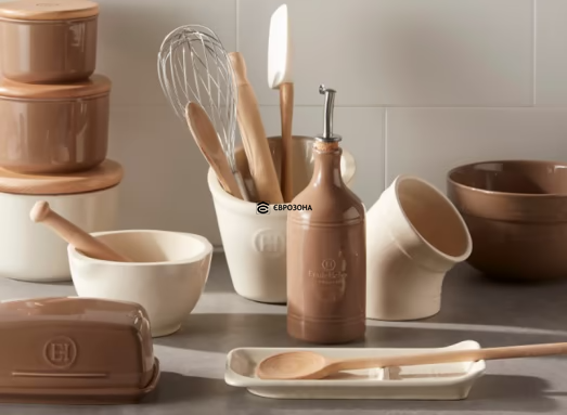 Підставка для ложки Emile Henry Kitchen Tools 22,5х10 см бежева (020262) фото