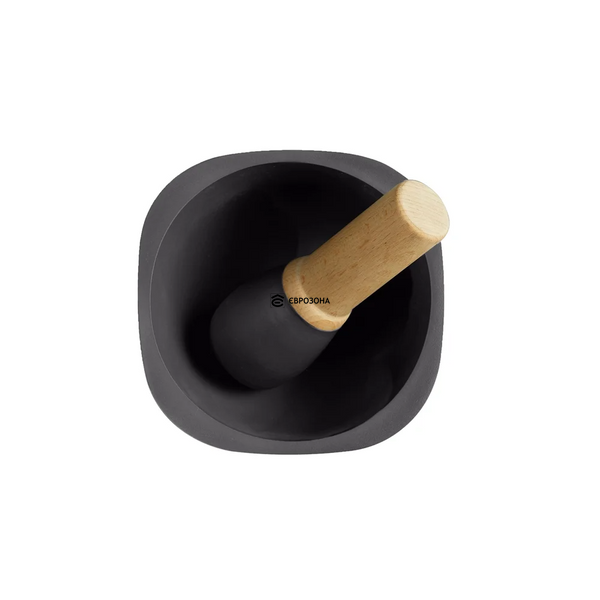 Ступка с пестиком Emile Henry Kitchen Tools 0,9 л черная (710257) фото