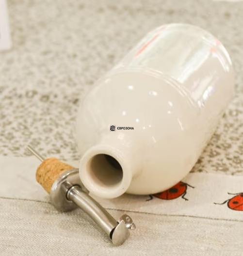 Пляшка для олії Emile Henry Kitchen Tools 0,4 л бежева (020215) фото