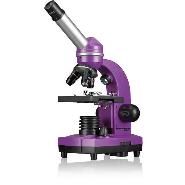 Мікроскоп Bresser Junior Biolux SEL 40x-1600x Purple з адаптером для смартфона (8855600TJ5000) фото