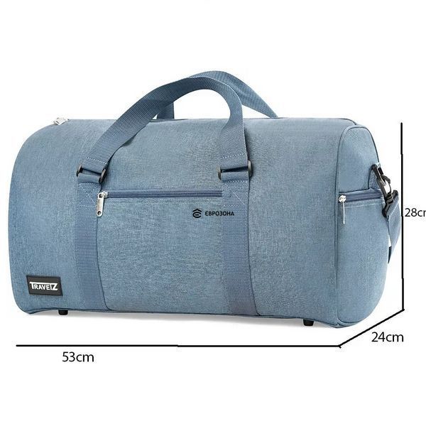 Сумка дорожня TravelZ Basics Jeans Blue (604375) фото