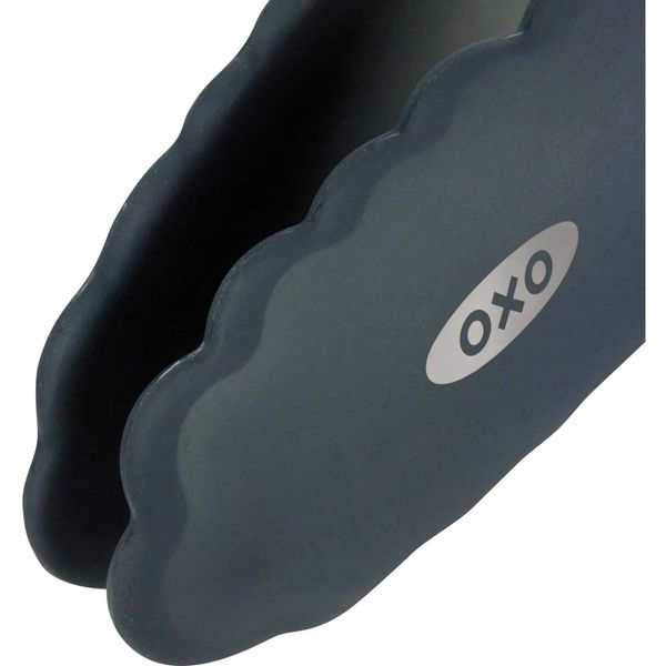 Щипці кухонні OXO Good Grips, 23 см з силіконом чорні (1101880) фото