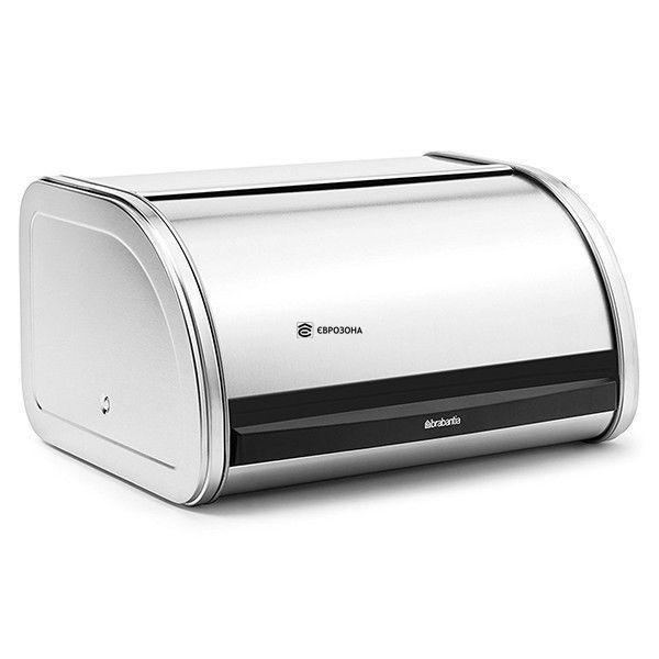 Хлібниця Brabantia Roll Top Bread Bin Medium сталева (348907) фото