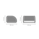 Хлібниця Brabantia Roll Top Bread Bin Medium сталева (348907) фото 8