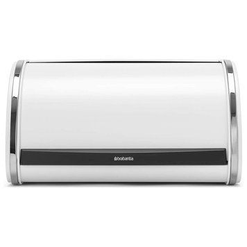 Хлебница Brabantia Roll Top Bread Bin Medium белая (306044) фото