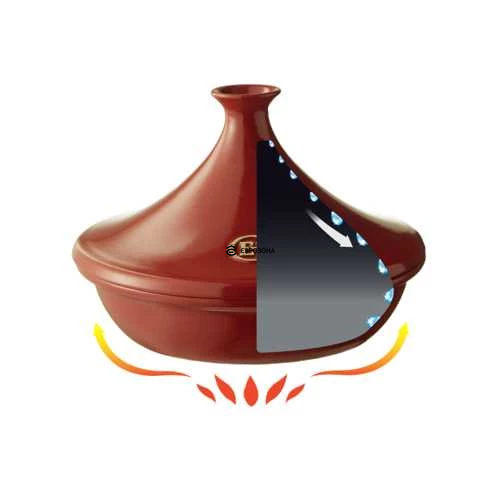Таджин Emile Henry Flame&reg; 27 см, 2 л черный (345626) фото