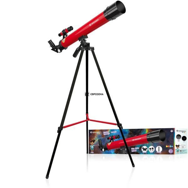 Телескоп Bresser Junior 45/600 AZ Red (8850600E8G000) фото