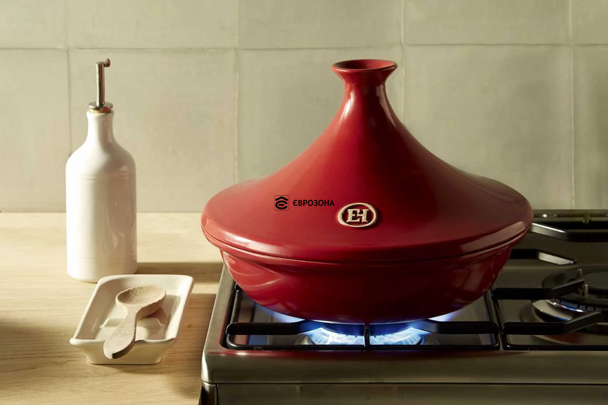 Таджин Emile Henry Flame&reg; 27 см, 2 л черный (345626) фото