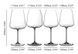 Набір келихів Riedel Tasting Set мл х 4 шт (5123/47) фото 3